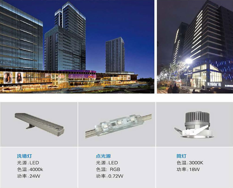 恒力·博纳广场夜景